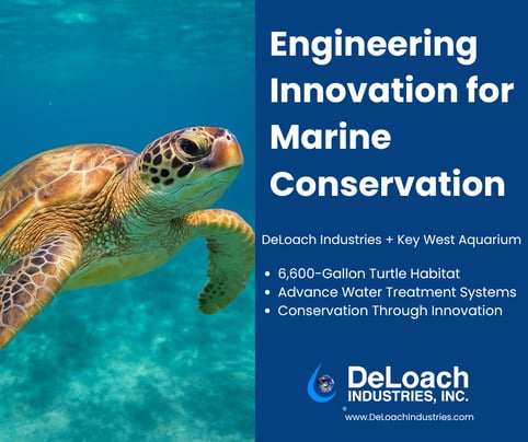 6,600 Gallon Turtle Habitat by DeLoach Industries, Inc.