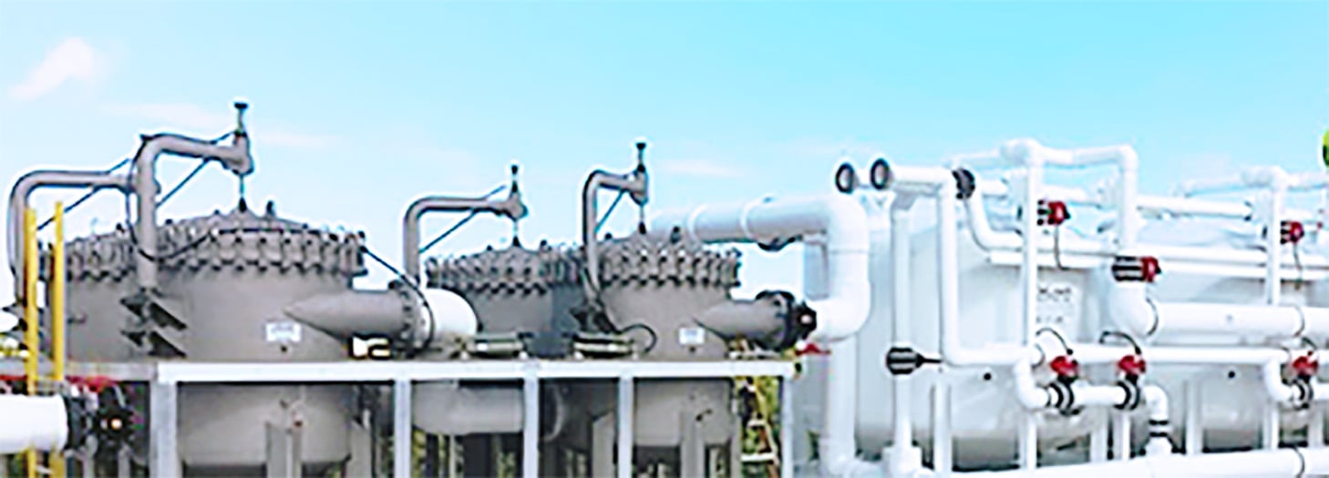 Degasification system with Micron Filters