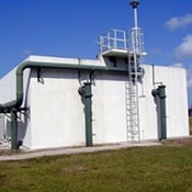 Image of an Odor control wastewater treatment system