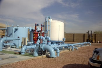 Image of a dearation system for water Treatment Process