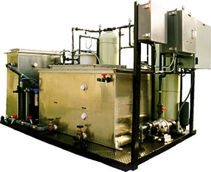 Water filter system removing PFAS contaminants from drinking water for safe and clean consumption.