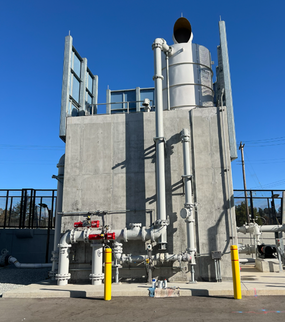 Elevated Forced Draft Degasifier